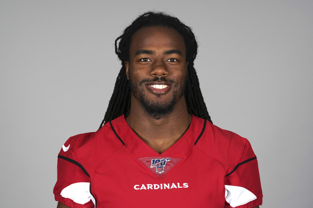 This is a 2019 photo of Josh Shaw of the Arizona Cardinals NFL football team. This image reflects the Arizona Cardinals active roster as of Monday, April 22, 2019 when this image was taken. (AP Photo)