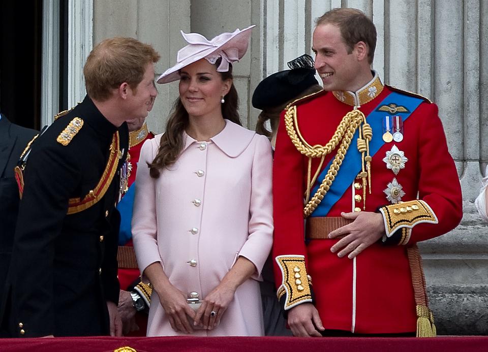 Prince harry, kate and william