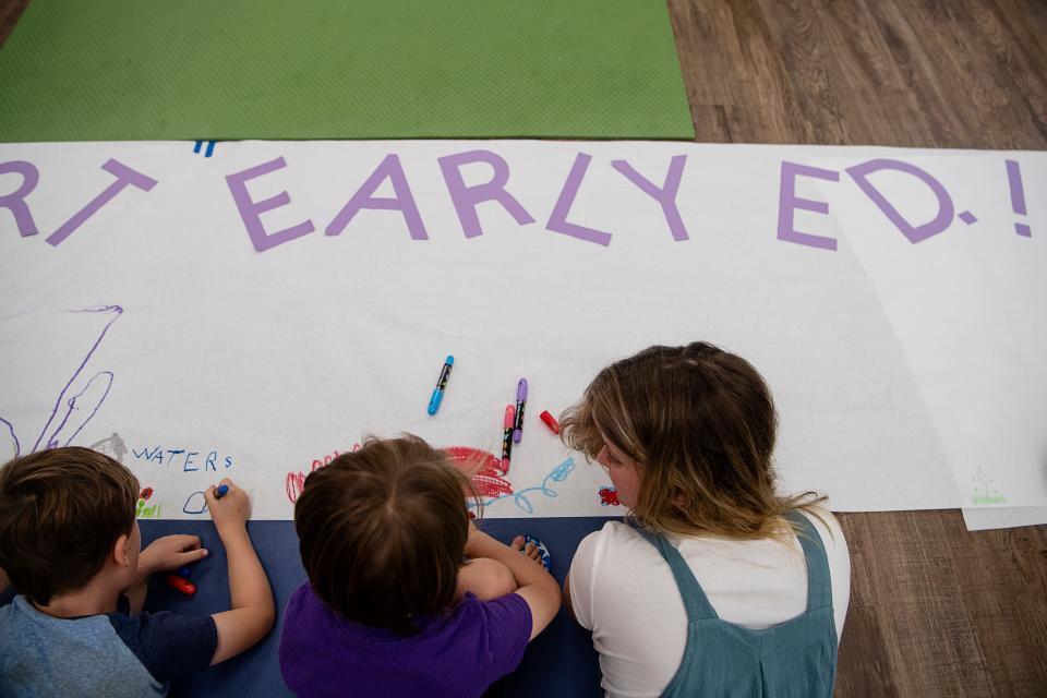 On June 27 the Asheville Area Chamber of Commerce and the Verner Center for Early Learning partnered to bring the community together to demonstrate how necessary child care is to keep businesses alive and people working.