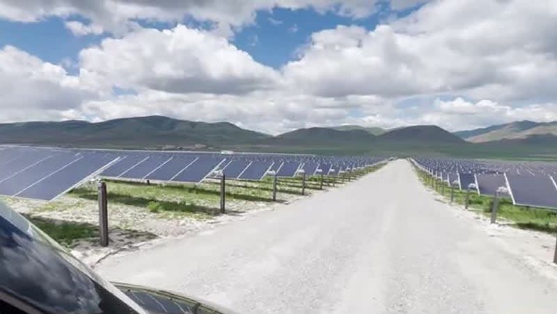 A new 80-megawatt solar farm in Box Elder County called Steel Solar will supply energy to several Utah cities across the state.