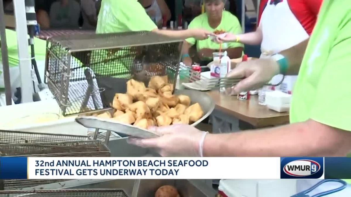 32nd annual Hampton Beach Seafood Festival gets underway Friday