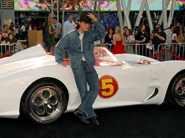 Emile Hirsch at the Los Angeles premiere of Warner Bros. Pictures' Speed Racer