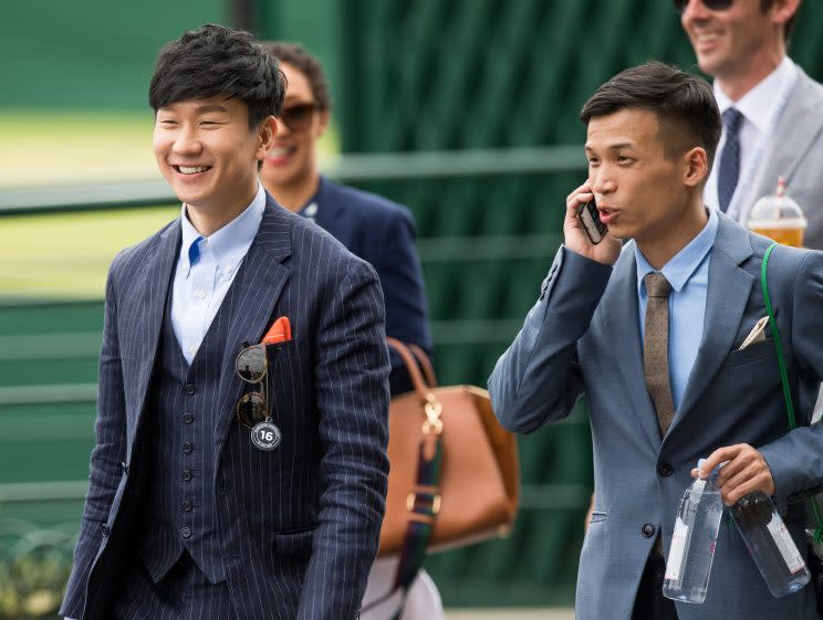 Singaporean singer-songwriter JJ Lin at Wimbledon (Photo: LIkes Communications)