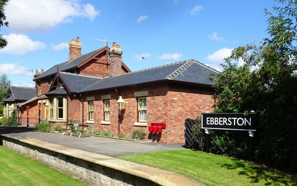 The ticket office at The Old Station, Allerston, is a perfect base for exploring the North York Moors