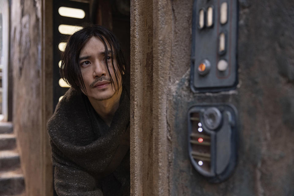 Qimir (Manny Jacinto) in Lucasfilm's The Acolyte