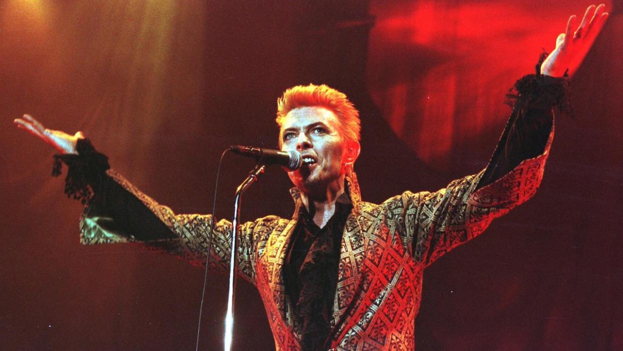  David Bowie in 1997. 