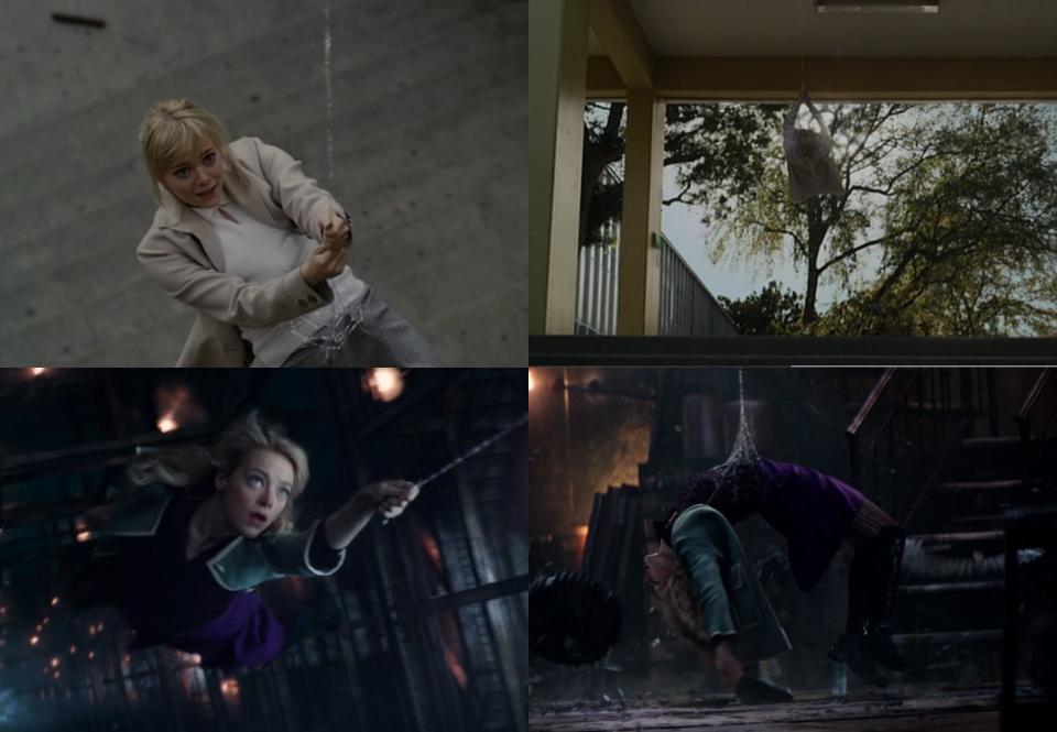 Gwen Stacy's death foreshadowed in "The Amazing Spider-Man."