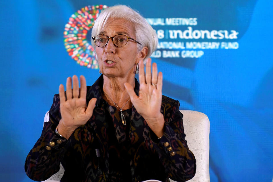 International Monetary Fund (IMF) Managing Director Christine Lagarde. Photo: Reuters