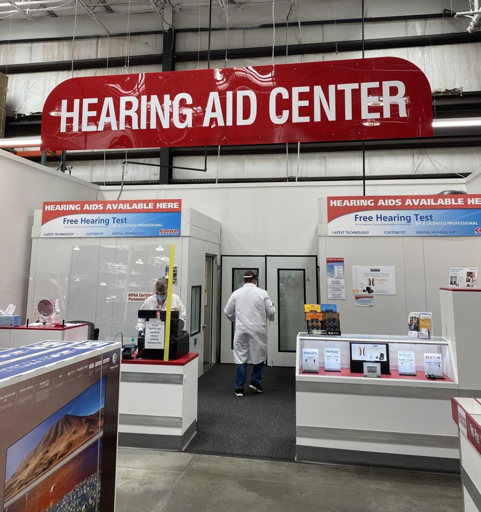 Costco has a hearing aid center