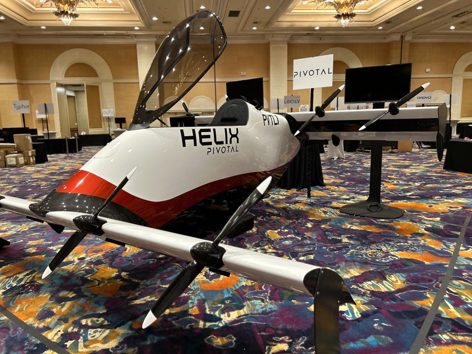 The Helix could shorten your commute - but it'll cost $190,000. It's one of the many tech innovations on display at CES 2024.