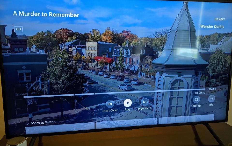 "A Murder to Remember" on Lifetime Movies shows downtown Beaver.