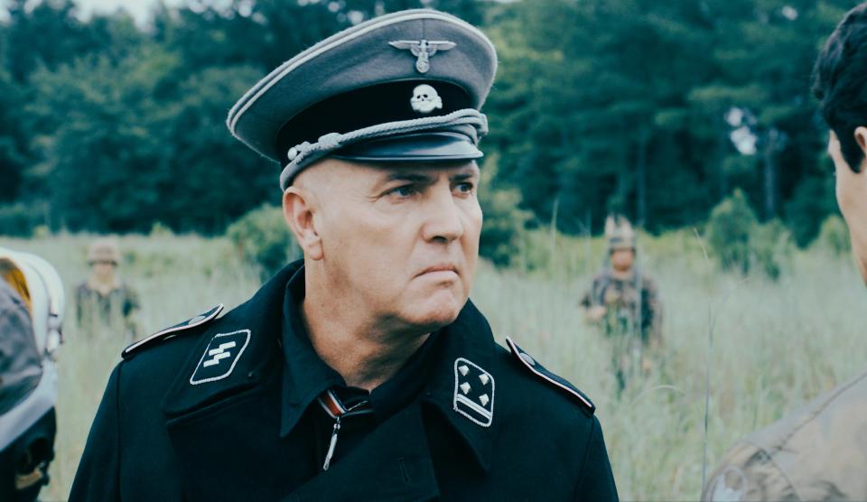 Arnold Vosloo stars as a Nazi colonel in Condor's Nest, a new film by former Smithsburg resident Phil Blattenberger.