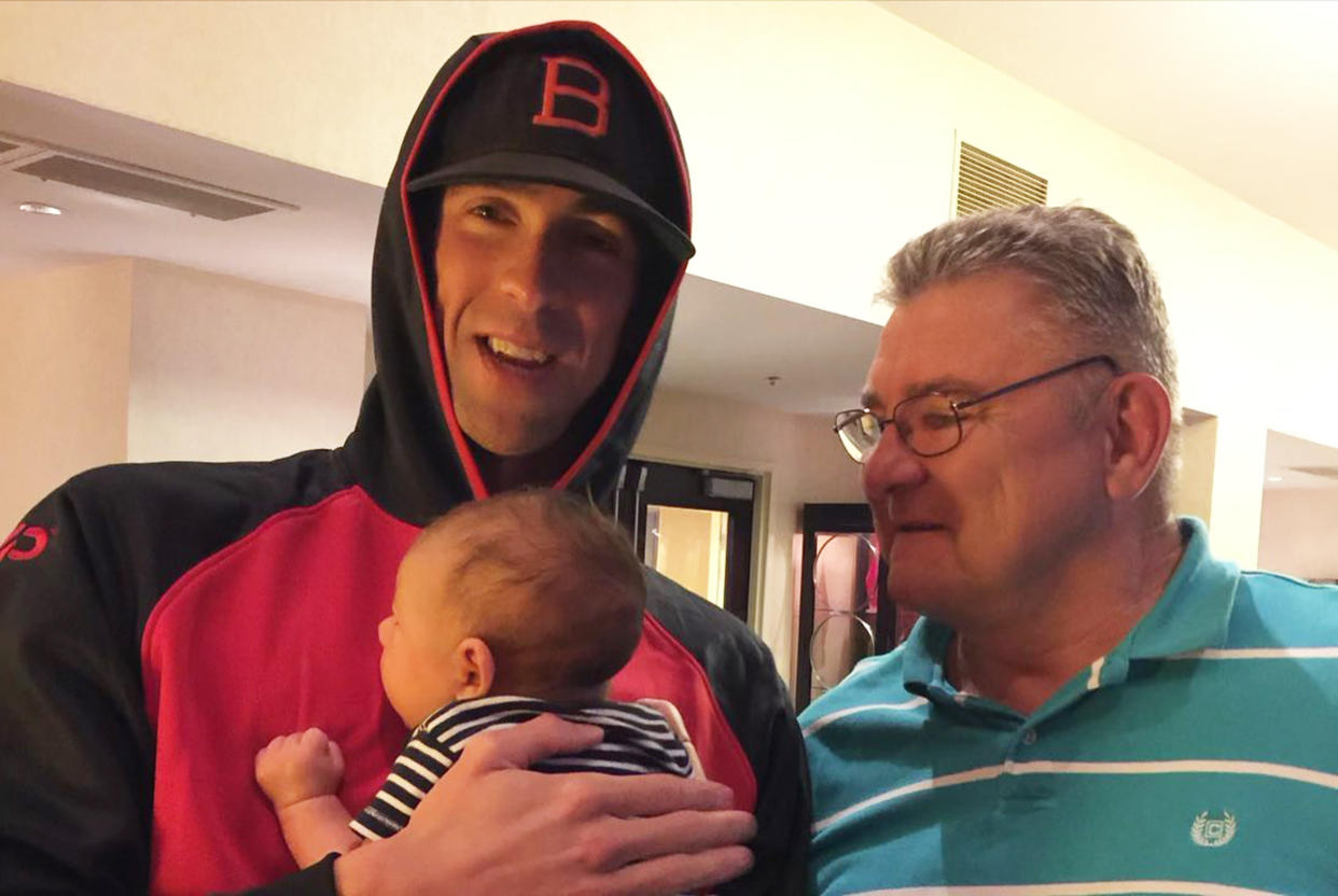 Michael Phelps announces father Fred has died (@m_phelps00 via Instagram)