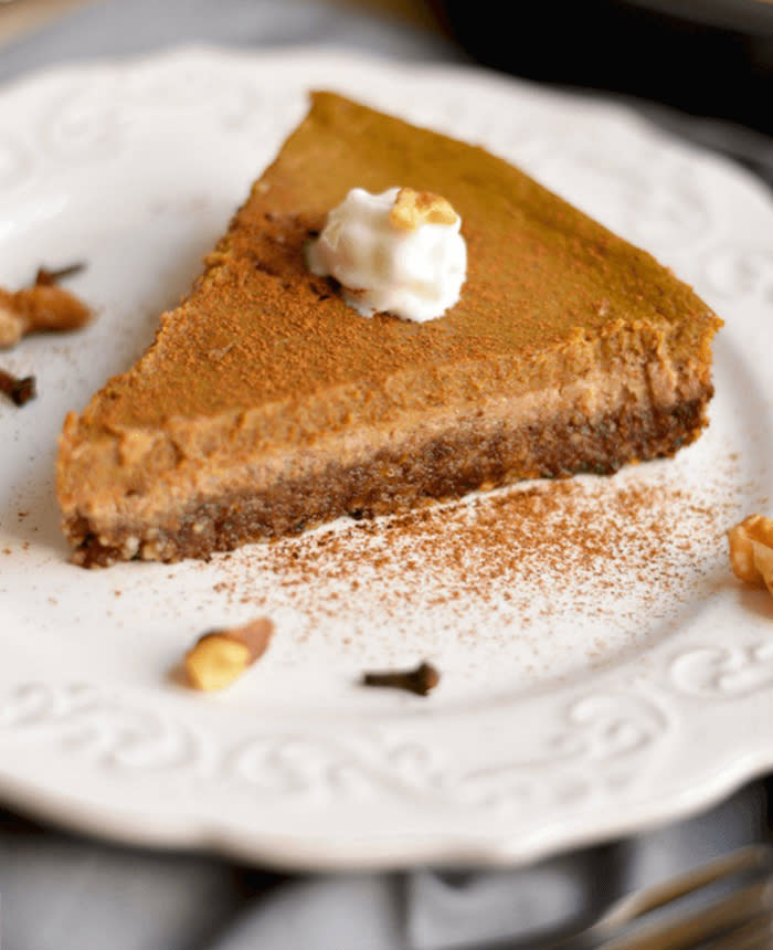 Healthy Pumpkin Pie (Skinny Fitalicious)