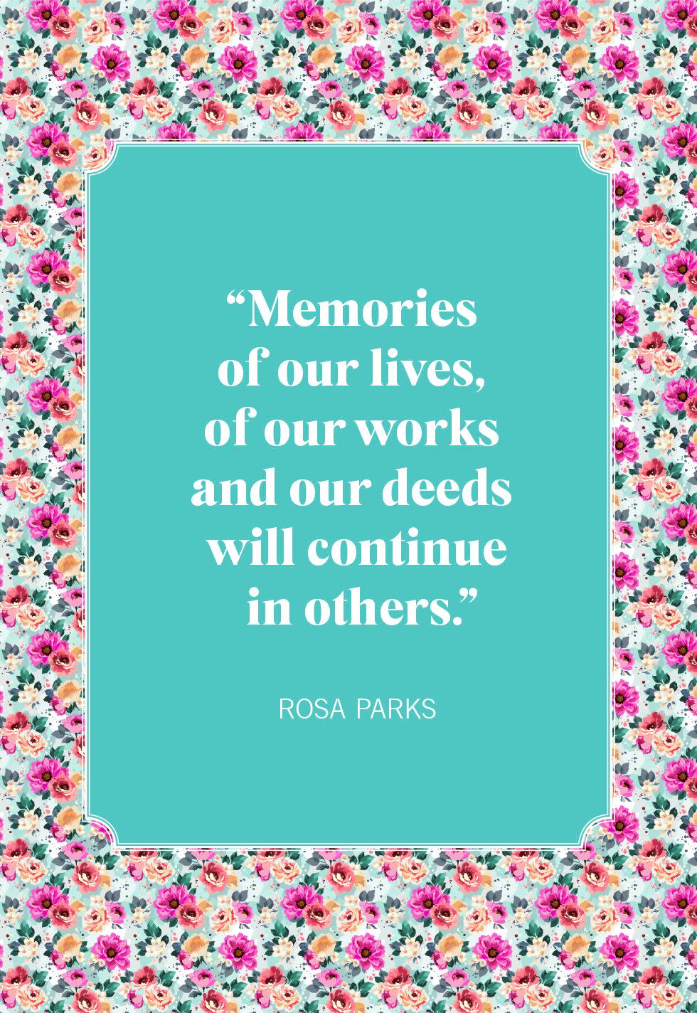 short inspirational quotes rosa parks