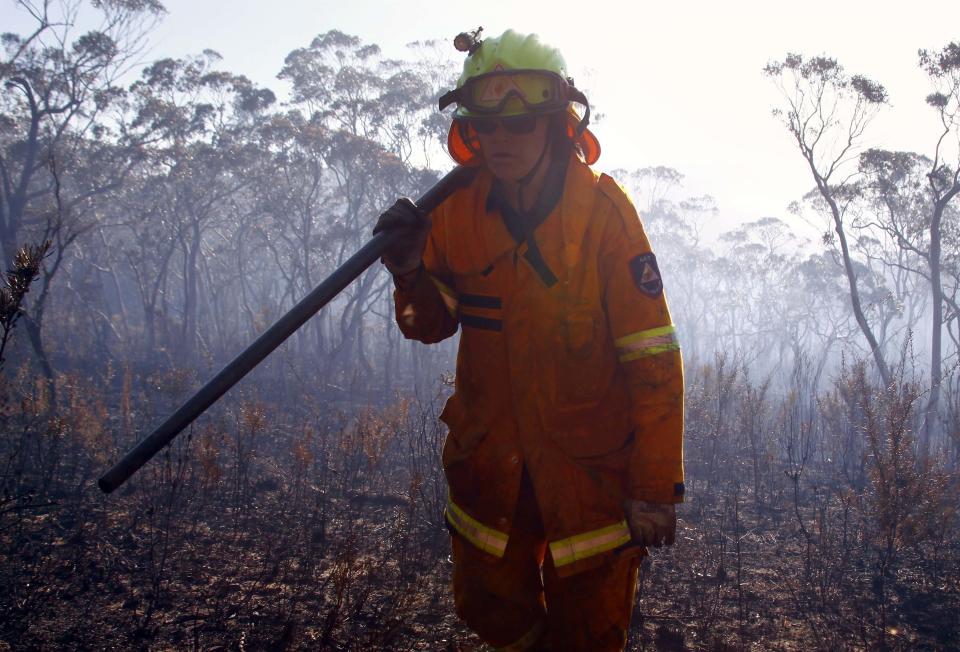 Australian wildfire 10-23-13