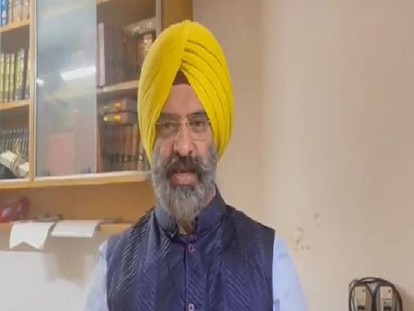 Delhi Sikh Gurdwara Management Committee President Manjinder Singh Sirsa (Photo/ANI)