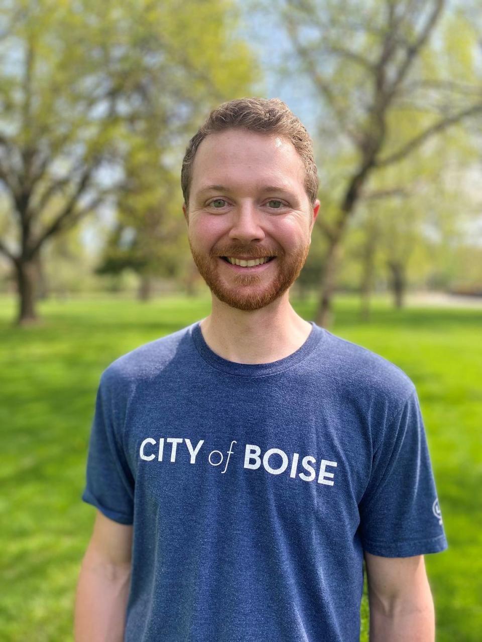 Daniel Roop Sustainability Specialist for Boise Parks and Recreation Department.