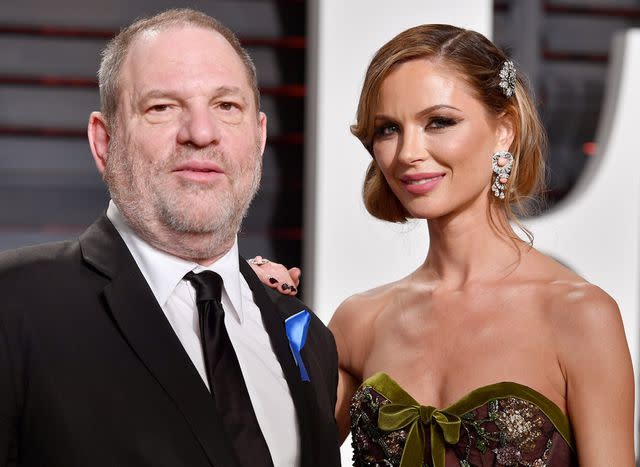 <p>Pascal Le Segretain/Getty</p> Harvey Weinstein and Georgina Chapman attend the 2017 Vanity Fair Oscar Party on February 26, 2017 in Beverly Hills, California.