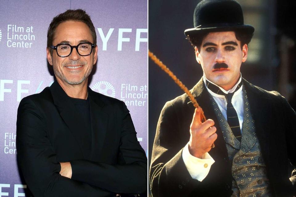 <p>Dimitrios Kambouris/Getty Images; Studio Canal/Shutterstock</p> Robert Downey Jr. (left) in 2023; Robert Downey Jr. in 1992
