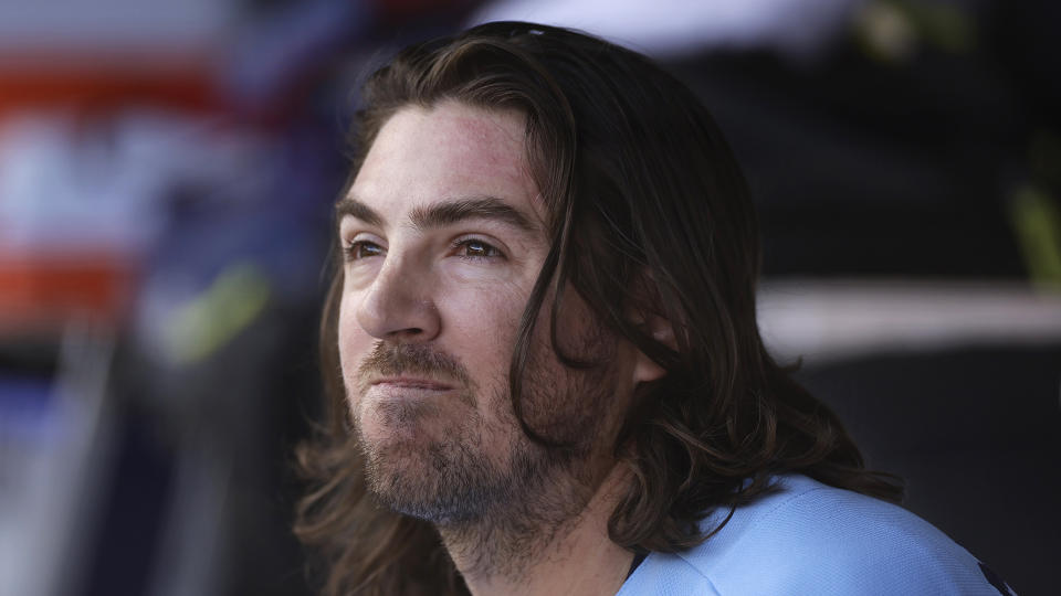 The Red Sox were all over Blue Jays pitcher Kevin Gausman in Thursday's game. (Photo by Adam Hunger/Getty Images)