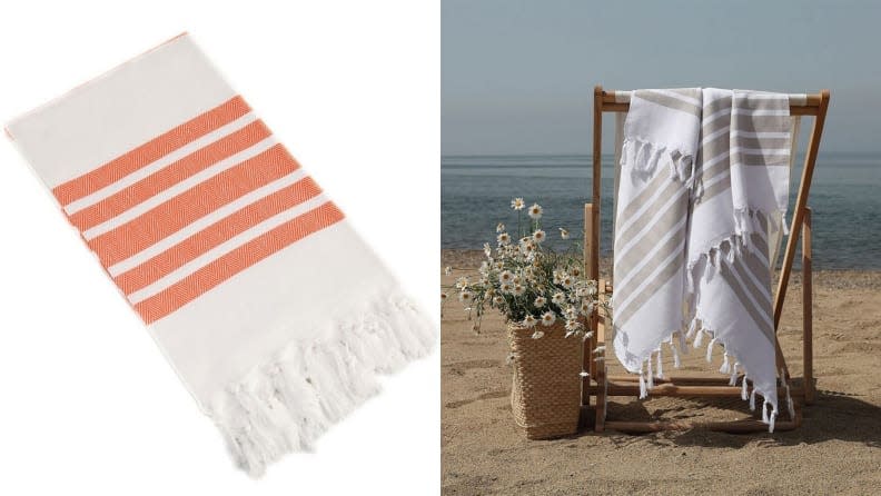 The Company Store's Turkish towel feels great on the skin.