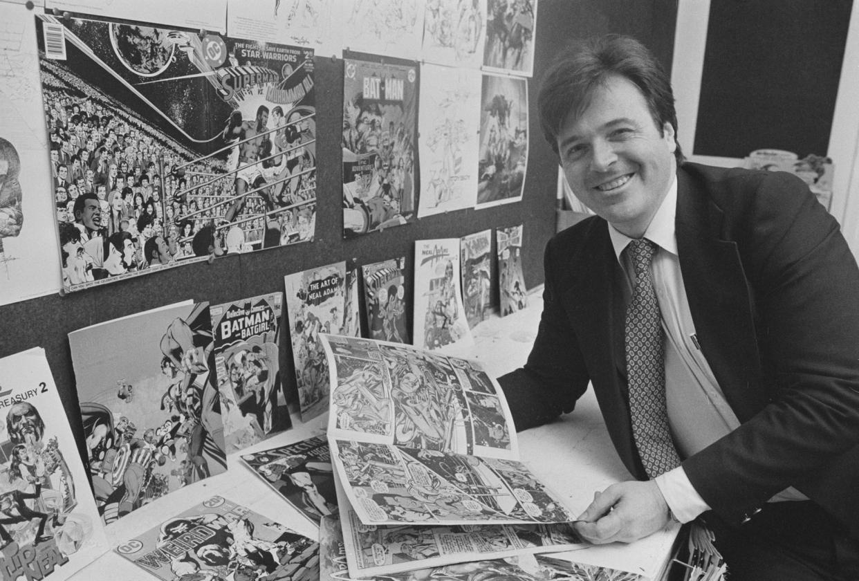 Neal Adams - Credit: Jones/Evening Standard/Hulton Archive/Getty Images