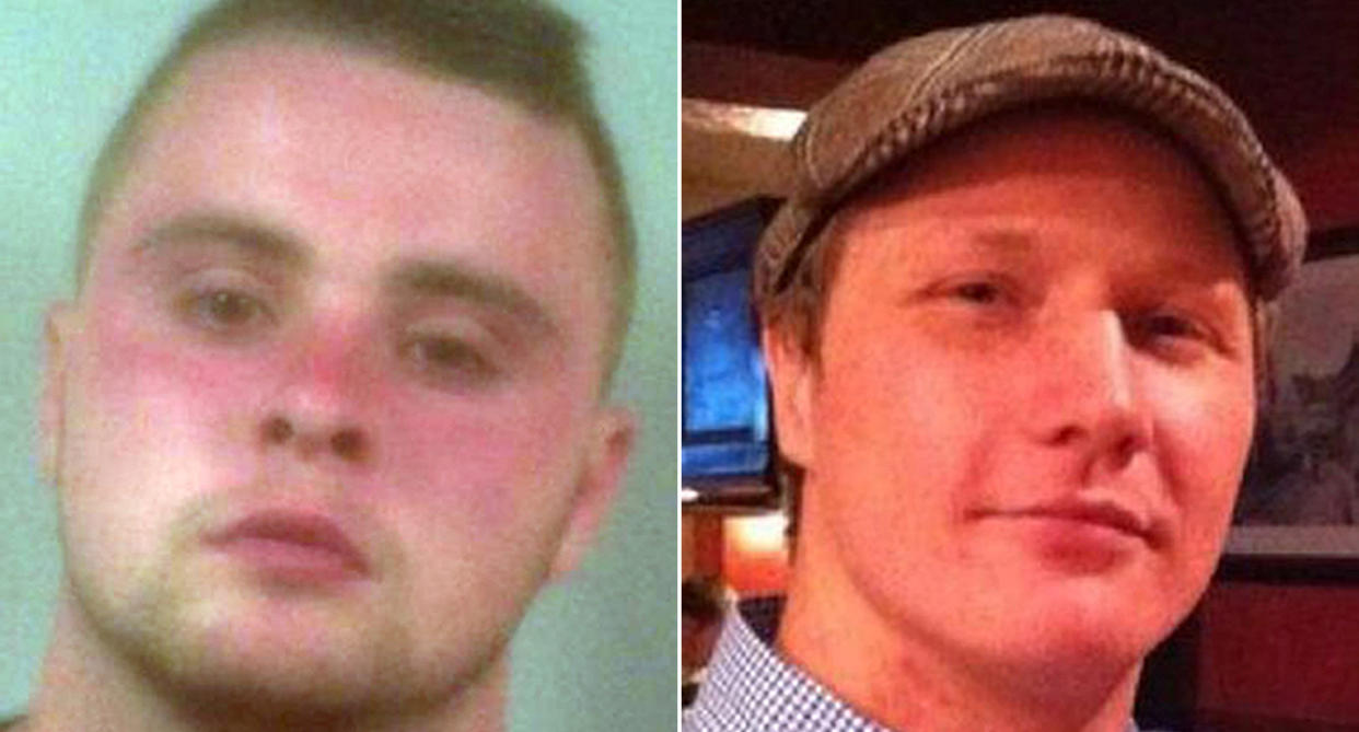 John Buchanan (left) has been jailed for nine years after killing Michael Ward (Kent Police)