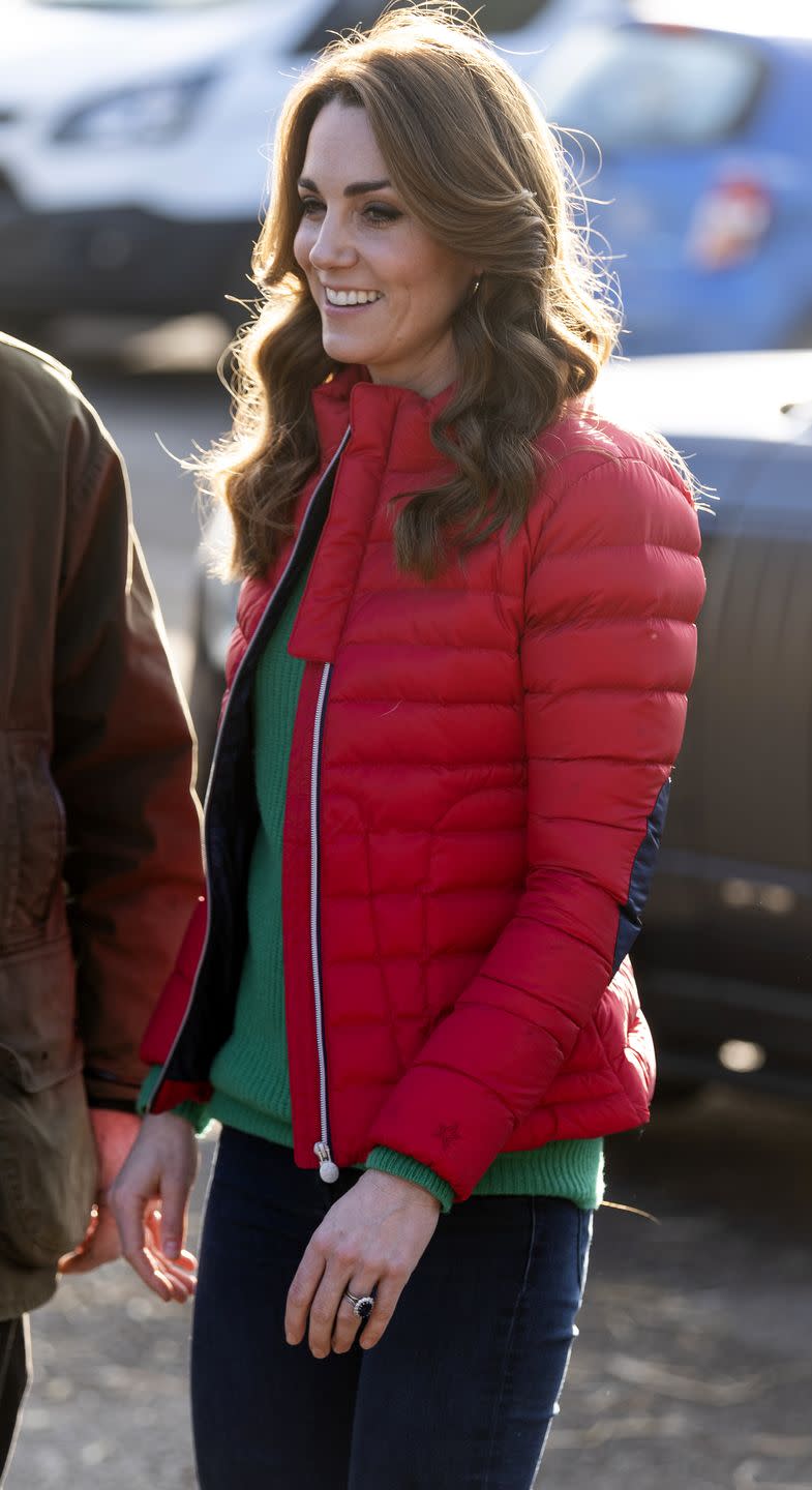 Red Puffer Jacket