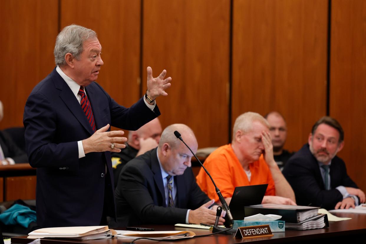 Alex Murdaugh’s defense attorney Dick Harpootlian speaks during an evidentiary hearting at the Richland County Courthouse on Tuesday Jan.16, 2024. Tracy Glantz The State, Pool
