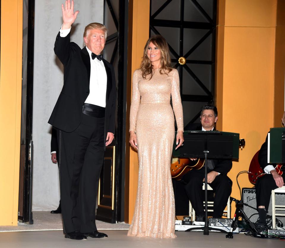 Donald Trump and Melania Trump