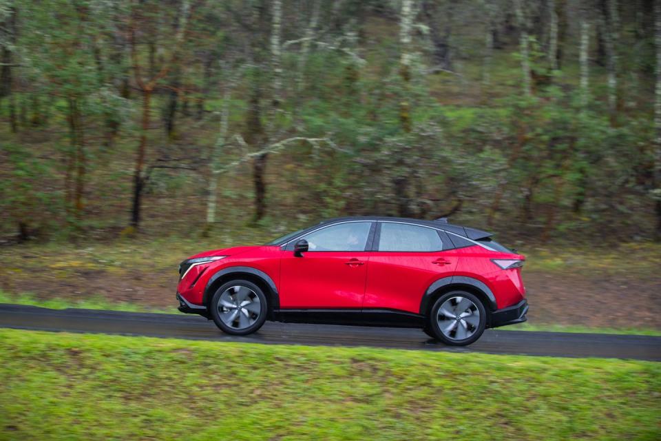 <p>Going with the Engage+, Evolve+, or Platinum+ trims unlock the larger 87.0-kWh battery. The first two get an estimated driving range of 272 miles, while the Platinum+ comes in at 267 miles.</p>