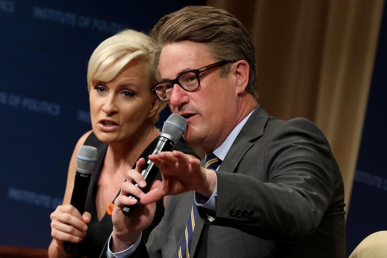 MSNBC 'Morning Joe' hosts Joe Scarborough and Mika Brzezinski.