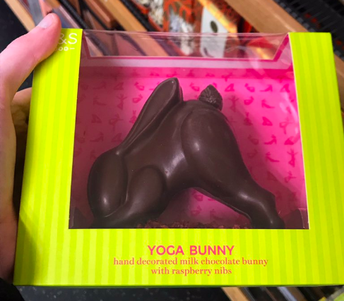 Marks and Spencer’s latest Easter treat certainly tickled Twitter users [Photo: Twitter]