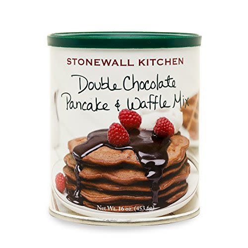 5) Stonewall Kitchen Double Chocolate Pancake and Waffle Mix