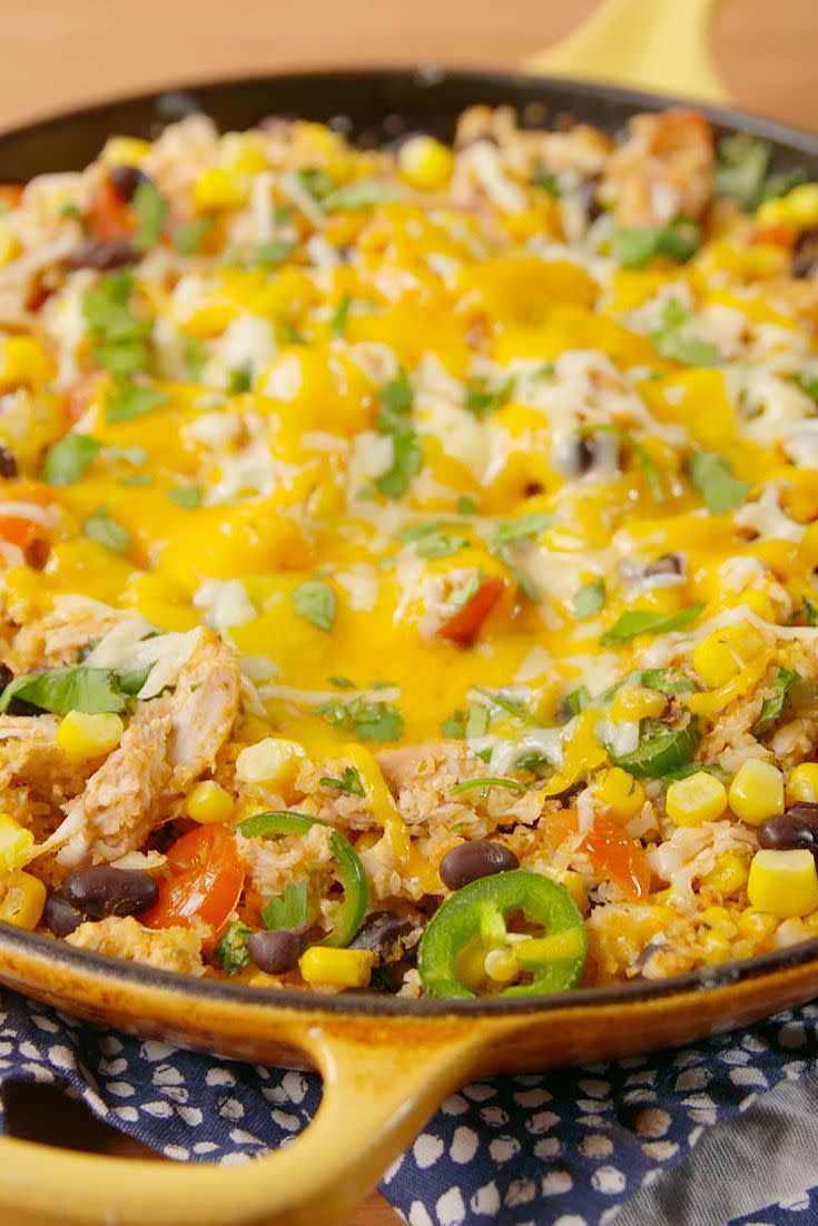 Cheesy Mexican Cauli Rice