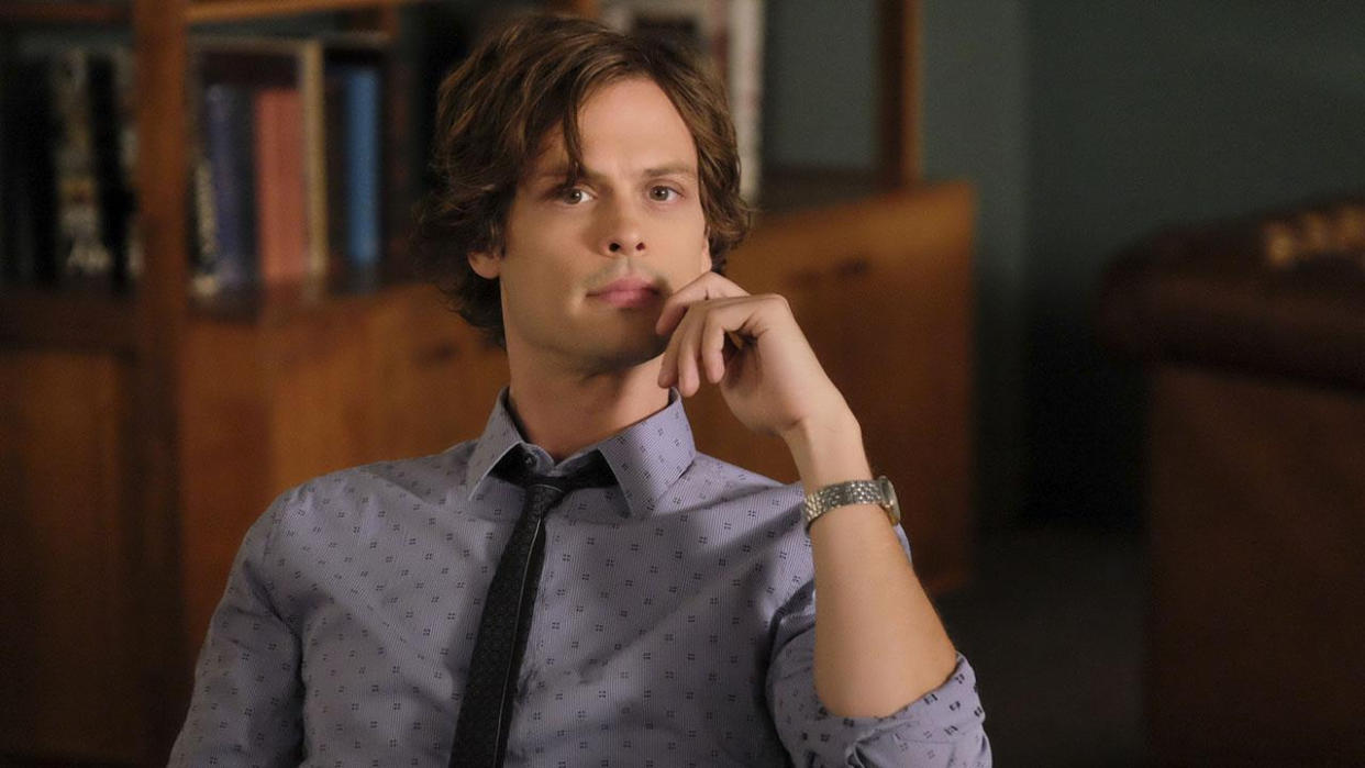  Matthew Gray Gubler on Criminal Minds. 