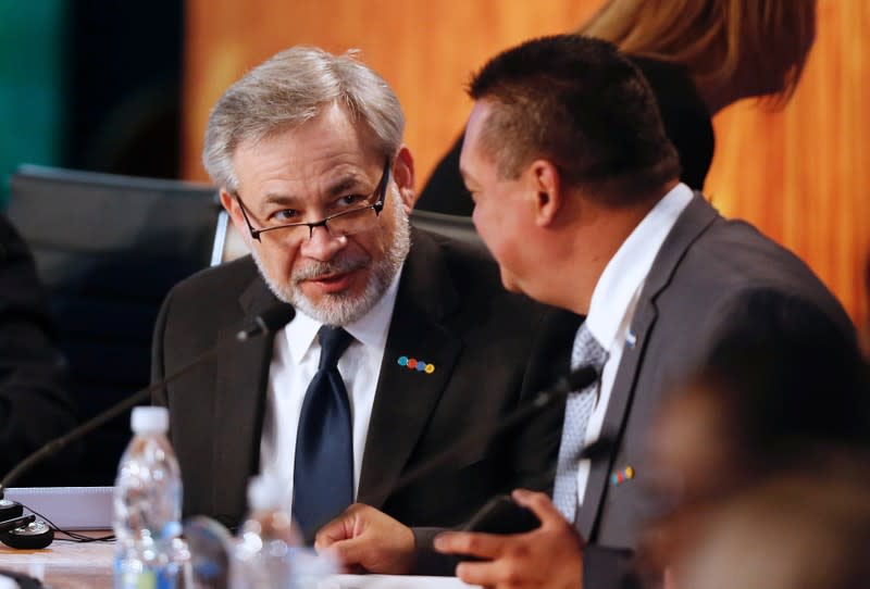 FILE PHOTO: Deputy Secretary of the U.S. Department of Energy Brouillette attends a meeting of the "Energy and Climate Partnership of the Americas" in Vina del Mar