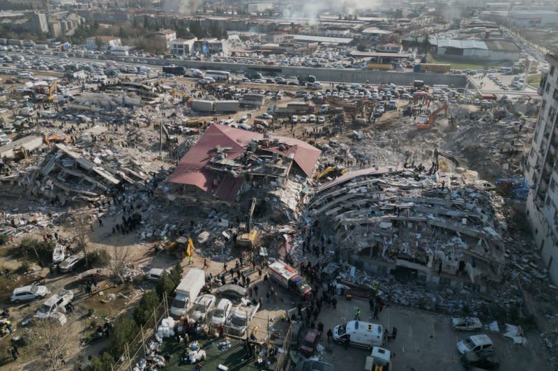 The Carter Center is calling on the U.S. government to extend its earthquake exception to sanctions on Syria, as the humanitarian carveout nears its Aug. 8 expiration date following devastating earthquakes earlier this year. File Photo by Abir Sultan/EPA-EFE