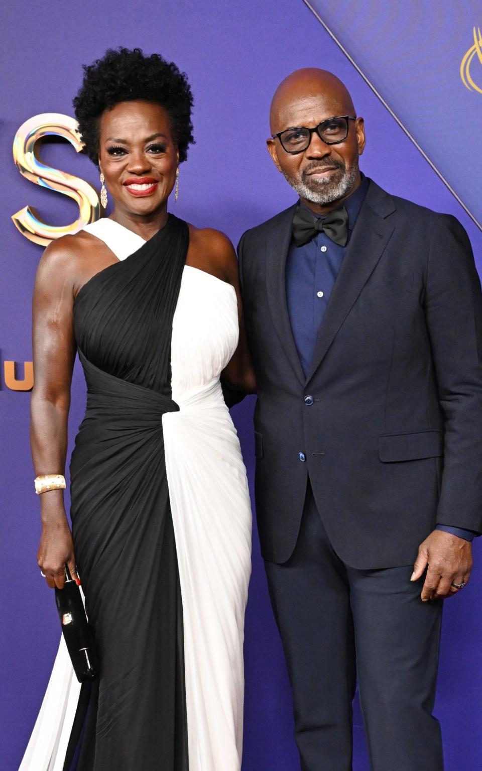 Viola Davis with her husband Julius Tennon