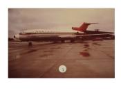 Northwest Orient Flight 305, a Boeing 727, and the plane that was hijacked.