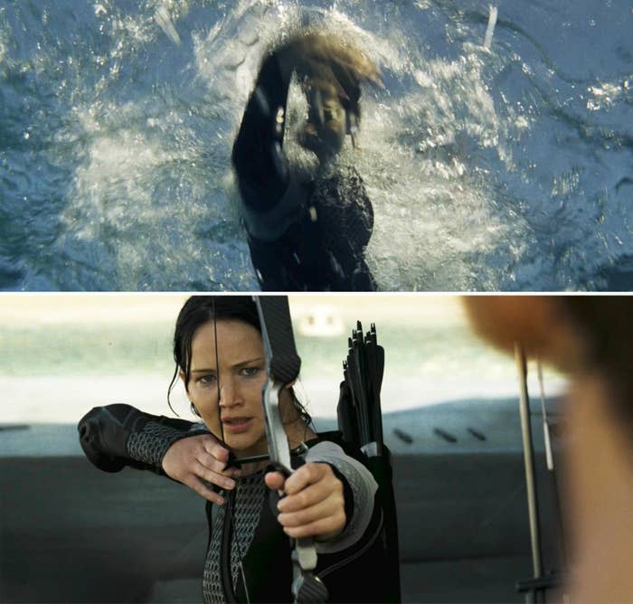 Screenshots from "The Hunger Games: Catching Fire"