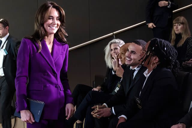 <p>Richard Pohle - WPA Pool/Getty Images</p> Kate Middleton at the Shaping Us National Symposium on November 15.