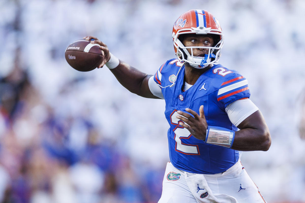 Five-star freshman DJ Lagway starts as quarterback for Florida in Week 2