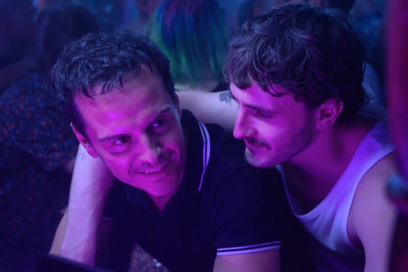 Andrew Scott (L) and Paul Mescal star in "All of Us Strangers." Photo courtesy of Searchlight Pictures