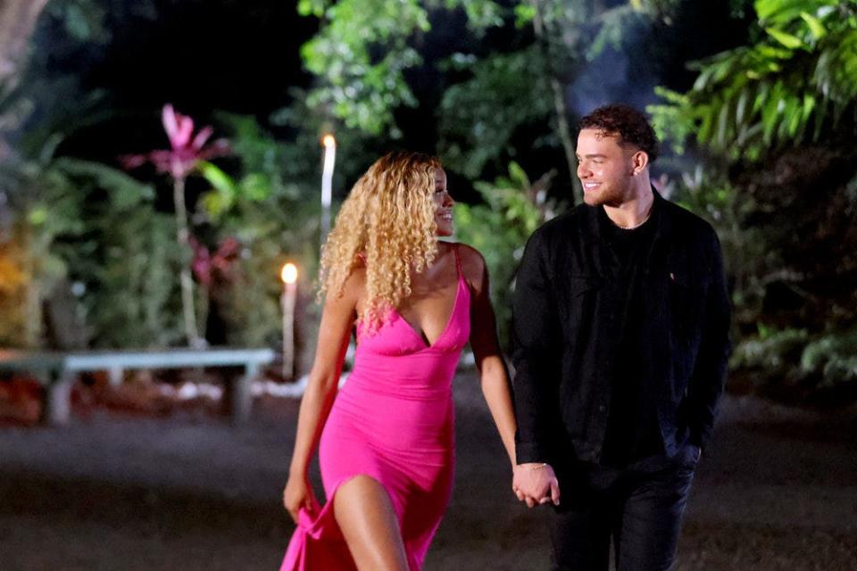 Hannah Wright and Marco Donatelli were crowned the winners of season five of "Love Island USA."