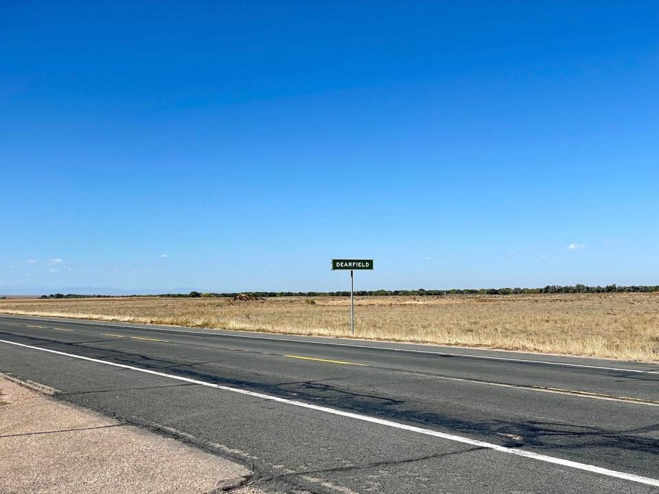 Photos of the ghost town of Dearfield, Colorado.