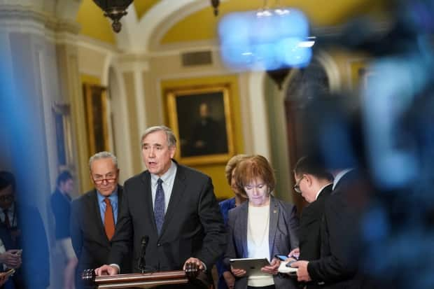 Sen. Jeff Merkley, an Oregon Democrat, says Canada isn't keeping its promise to block the import of goods suspected to be made by forced labour. He tells CBC News he wants Canada, the U.S. and Mexico to work constructively together on the issue.