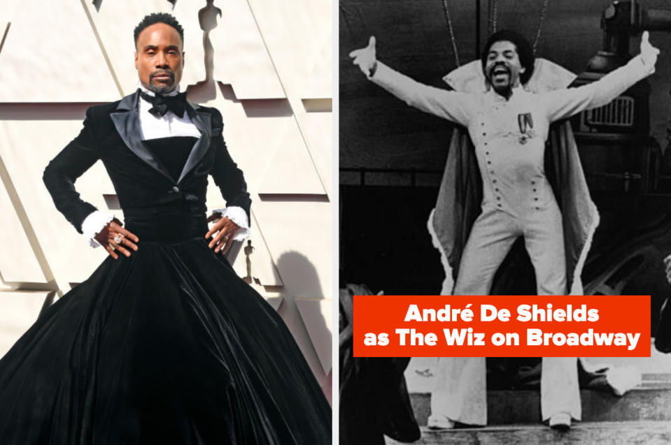 I honestly think this is a no-brainer, and I think someone who is Broadway royalty should play The Wiz. I expect extravagant gestures, a fierce attitude, a jazz-like composure, and an overpowering demeanor because no one can command the stage and wear a fit quite like Billy Porter! We need to fear The Wiz, reverence him and his so-called status, and truly believe that he is as powerful as he claims to be. He can take us to church if need be, keep it classical, pay homage, or simply make it his own. I know Billy Porter will bring something new to the characterization of The Wiz, and I'm totally here for it!