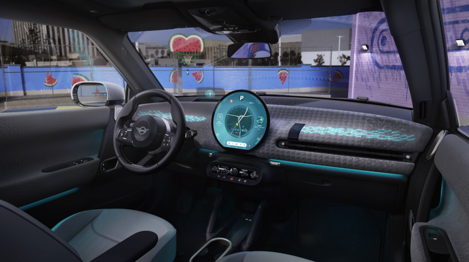 2025 mini cooper electric interior design